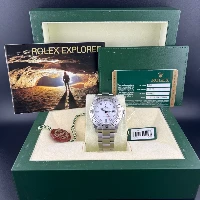 Rolex Explorer II Bianco Cal.3186 Card