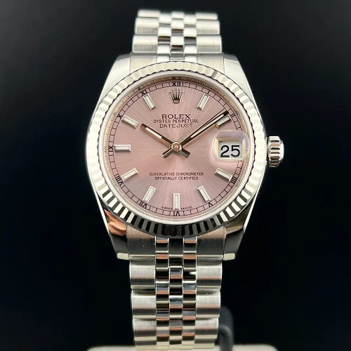 Rolex Datejust 31mm Pink Indici Jubilee