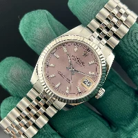 Rolex Datejust 31mm Pink Indici Jubilee