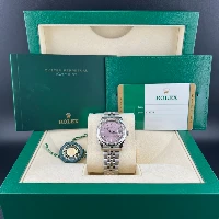 Rolex Datejust 31mm Pink Indici Jubilee