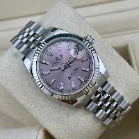 Rolex Datejust 31mm Pink Indici Jubilee