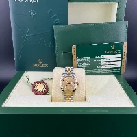 Rolex Lady Datejust 26mm Acciaio & Oro Champagne Brillanti
