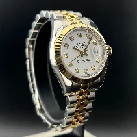 Rolex Lady Datejust 26mm Acciaio & Oro Bianco Brillanti