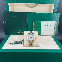 Rolex Lady Datejust 26mm Acciaio & Oro Bianco Brillanti