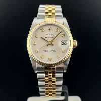 Rolex Datejust 31mm Acciaio & Oro Silver Brillanti