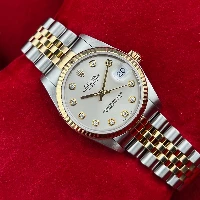Rolex Datejust 31mm Acciaio & Oro Silver Brillanti