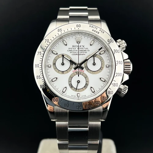 Rolex Daytona Acciaio Bianco APH