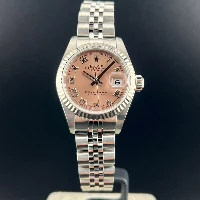 Rolex Lady Datejust 26mm Jubilee Rosa Numeri Romani