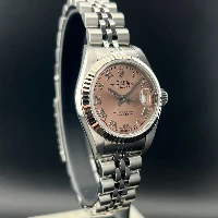 Rolex Lady Datejust 26mm Jubilee Rosa Numeri Romani