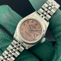 Rolex Lady Datejust 26mm Jubilee Rosa Numeri Romani
