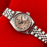 Rolex Lady Datejust 26mm Jubilee Rosa Numeri Romani