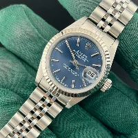 Rolex Lady Datejust 26mm Blu Indici
