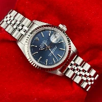 Rolex Lady Datejust 26mm Blu Indici