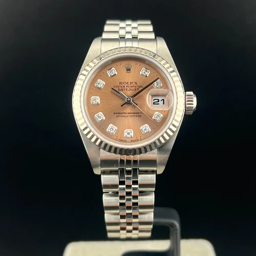 Rolex Lady Datejust 26mm Jubilee Rosa Brillanti