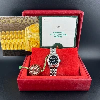 Rolex Lady Datejust 26mm Jubilee Nero Brillanti