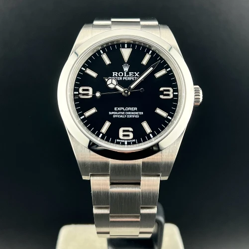 Rolex Explorer I 39mm RRR Nero Mark II