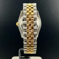 Rolex Datejust 36mm Acciaio/oro Nero Brillanti