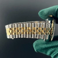 Rolex Datejust 36mm Acciaio/oro Nero Brillanti