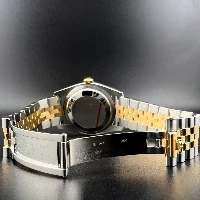 Rolex Datejust 36mm Acciaio/oro Nero Brillanti