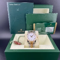 Rolex Datejust 36mm Acciaio/oro Bianco Brillanti