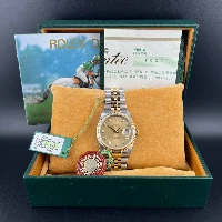 Rolex Datejust 36mm Acciaio/oro Champagne Brillanti