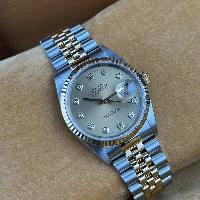 Rolex Datejust 36mm Acciaio/oro Champagne Brillanti