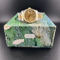 Rolex Datejust 36mm Acciaio/oro Champagne Brillanti