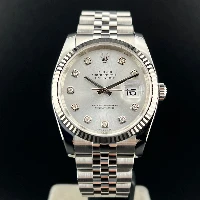 Rolex Datejust 36mm Jubilee Silver Brillanti 