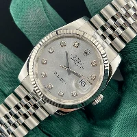 Rolex Datejust 36mm Jubilee Silver Brillanti 