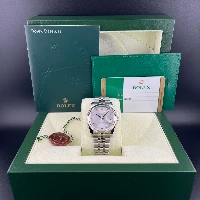 Rolex Datejust 36mm Jubilee Silver Brillanti 