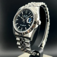 Rolex Datejust 36mm Jubilee Nero Indici Roulette