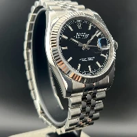Rolex Datejust 36mm Jubilee Nero Indici Roulette
