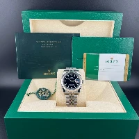 Rolex Datejust 36mm Jubilee Nero Indici Roulette