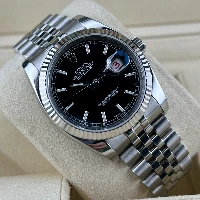Rolex Datejust 36mm Jubilee Nero Indici Roulette
