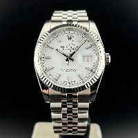 Rolex Datejust 36mm Jubilee Nero Indici Roulette