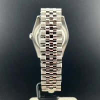 Rolex Datejust 36mm Jubilee Nero Indici Roulette