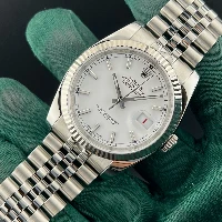 Rolex Datejust 36mm Jubilee Nero Indici Roulette