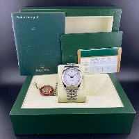 Rolex Datejust 36mm Jubilee Nero Indici Roulette