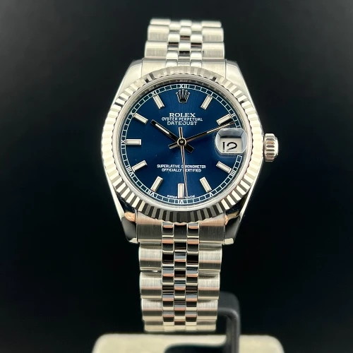 Rolex Datejust 31mm Blu Indici Jubilee