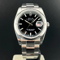 Rolex Datejust 36mm Nero Roulette