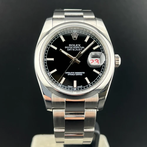 Rolex Datejust 36mm Nero Roulette