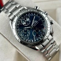 Omega Speedmaster Day Date Blue Dial 
