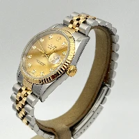 Rolex Datejust 36mm Acciaio/oro brillanti