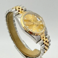 Rolex Datejust 36mm Acciaio/oro brillanti