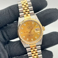 Rolex Datejust 36mm Acciaio/oro brillanti