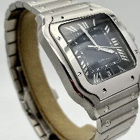 Cartier Santos LM  Blu