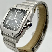 Cartier Santos LM  Blu