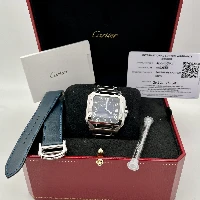 Cartier Santos LM  Blu