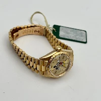 Rolex Oyster Perpetual Lady 26mm 18k gold oro Mickey Mouse