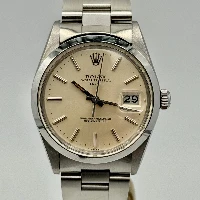 Rolex Oyster Perpetual Date 34mm Silver